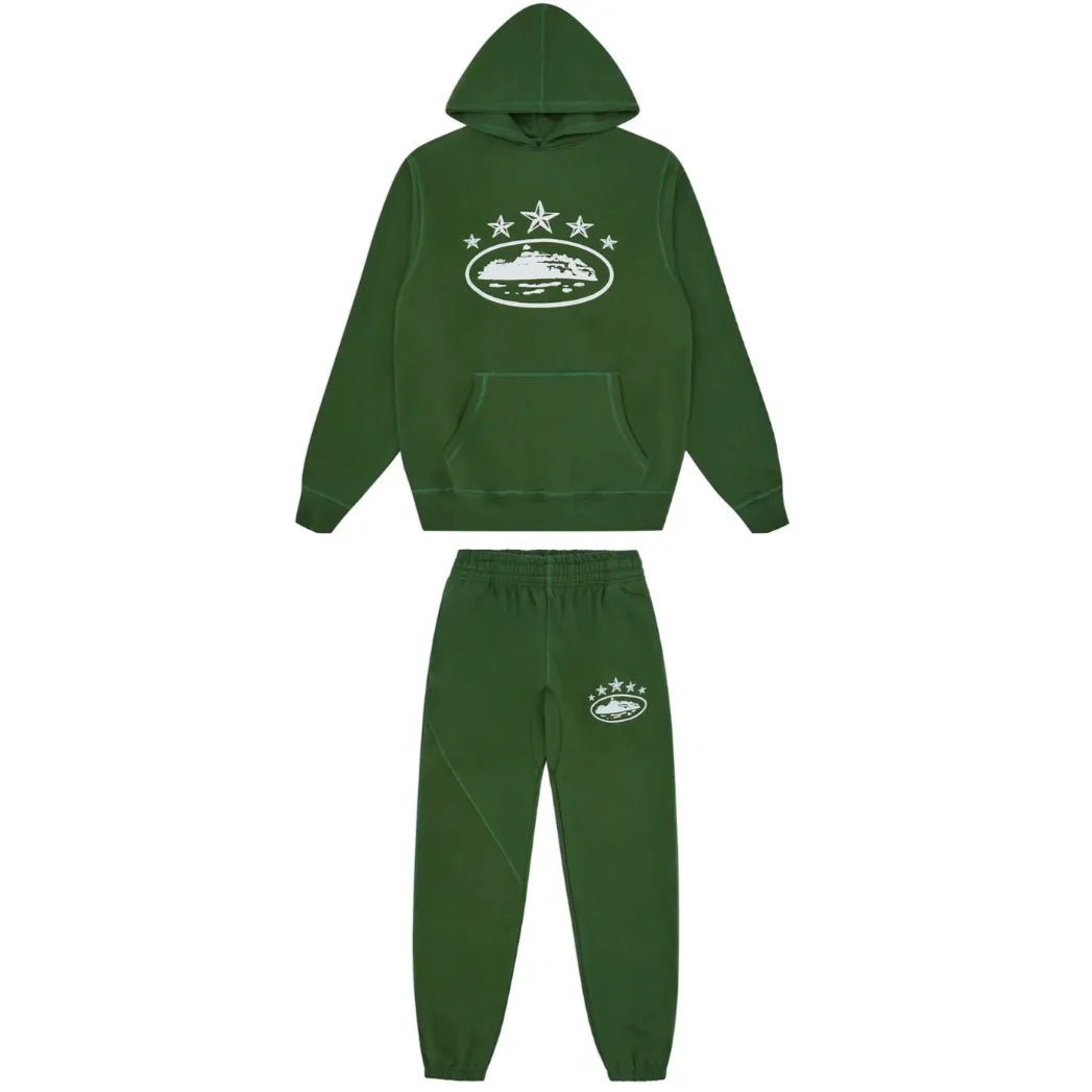 5 STARZ GREEN TRACKSUIT