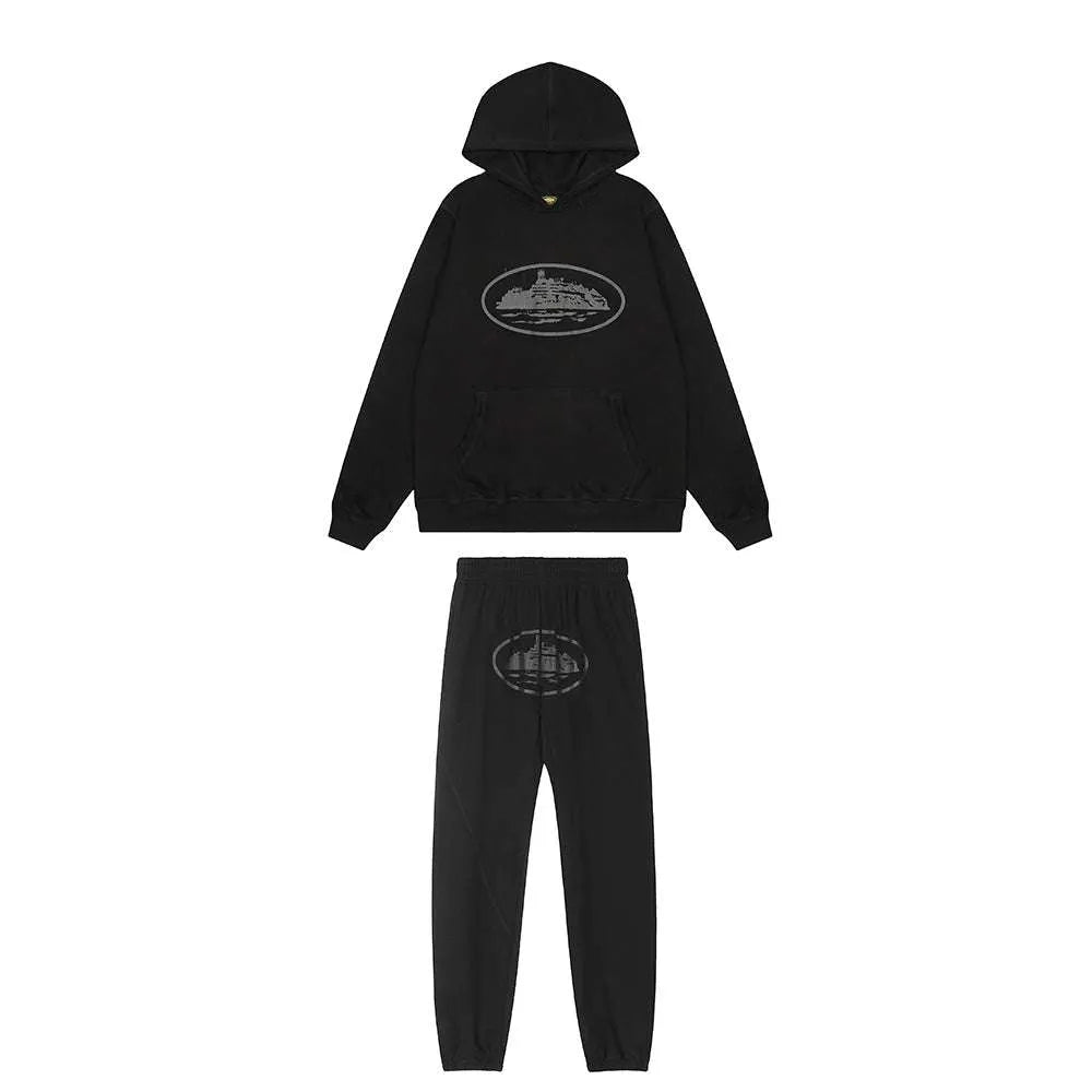 ALCATRAZ TRIPLE BLACK TRACKSUIT