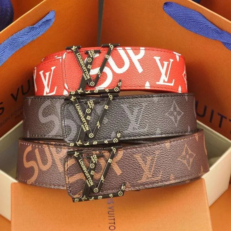 BELT LOUIS VUITTON X SUPREME MONOGRAM LV065