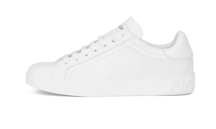 CALFSKIN PORTOFINO SNEAKERS WHITE
