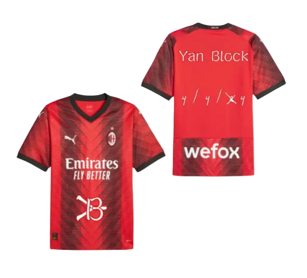 CAMISETA AC MILAN X YAN BLOCK