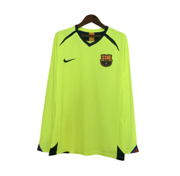 CAMISETA RETRO FC BARCELONA 05/06 2ª EQUIPACIÓN MANGA LARGA
