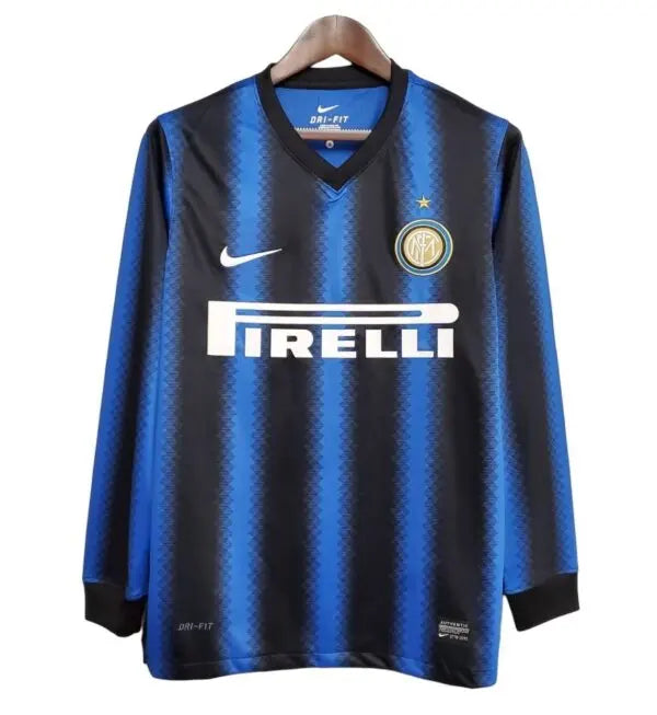 CAMISETA RETRO INTER MILAN 10/11 1ª EQUIPACIÓN MANGA LARGA