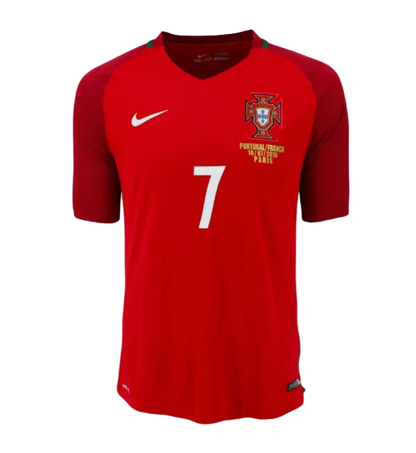 CAMISETA RETRO PORTUGAL 2016 1ª EQUIPACIÓN EDICIÓN FINAL