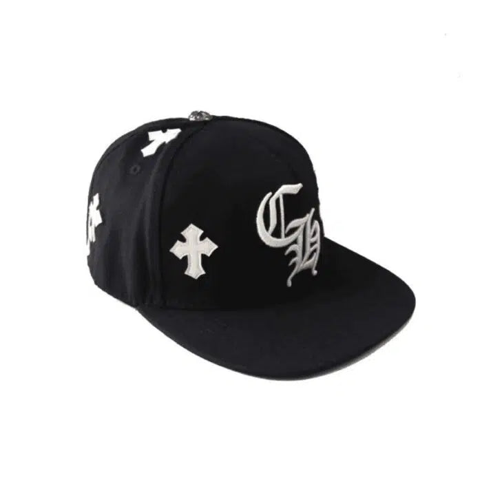 CAP CHROME HEARTS CROSS PATCH BLACK CH121
