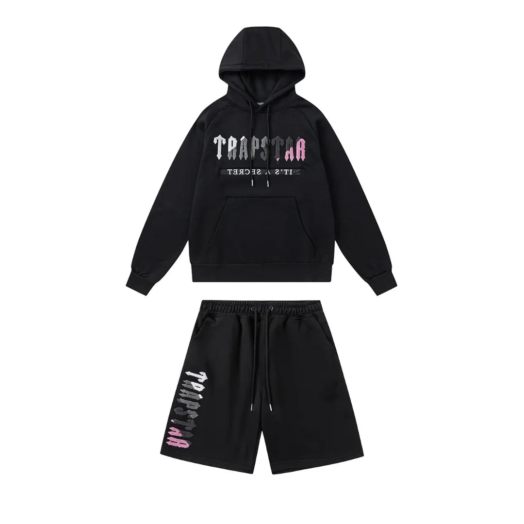 DECODED 2.0 HOODED BLACK PINK TRACKSUIT