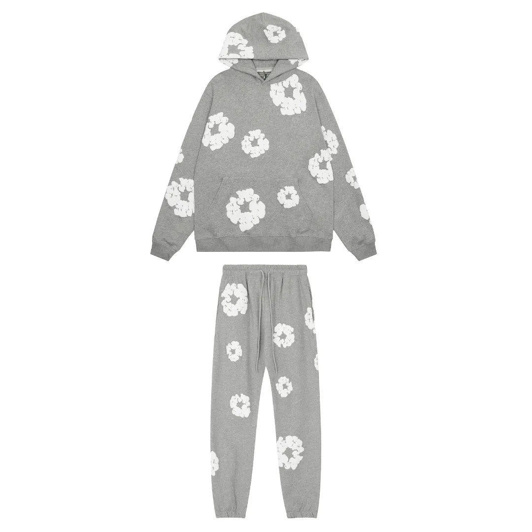 DENIM TRS GREY TRACKSUIT