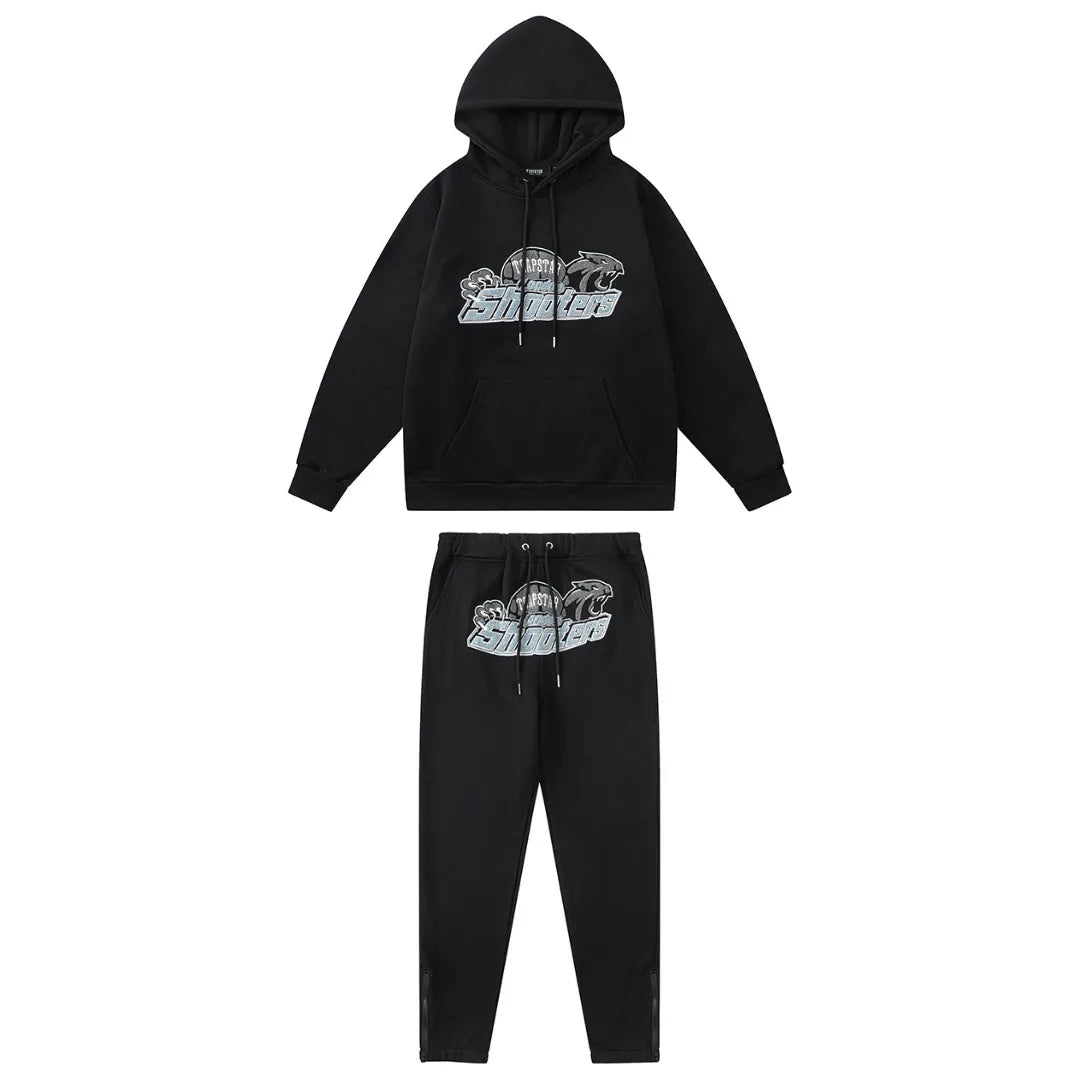 LONDON SHOOTERS BLACK TRACKSUIT