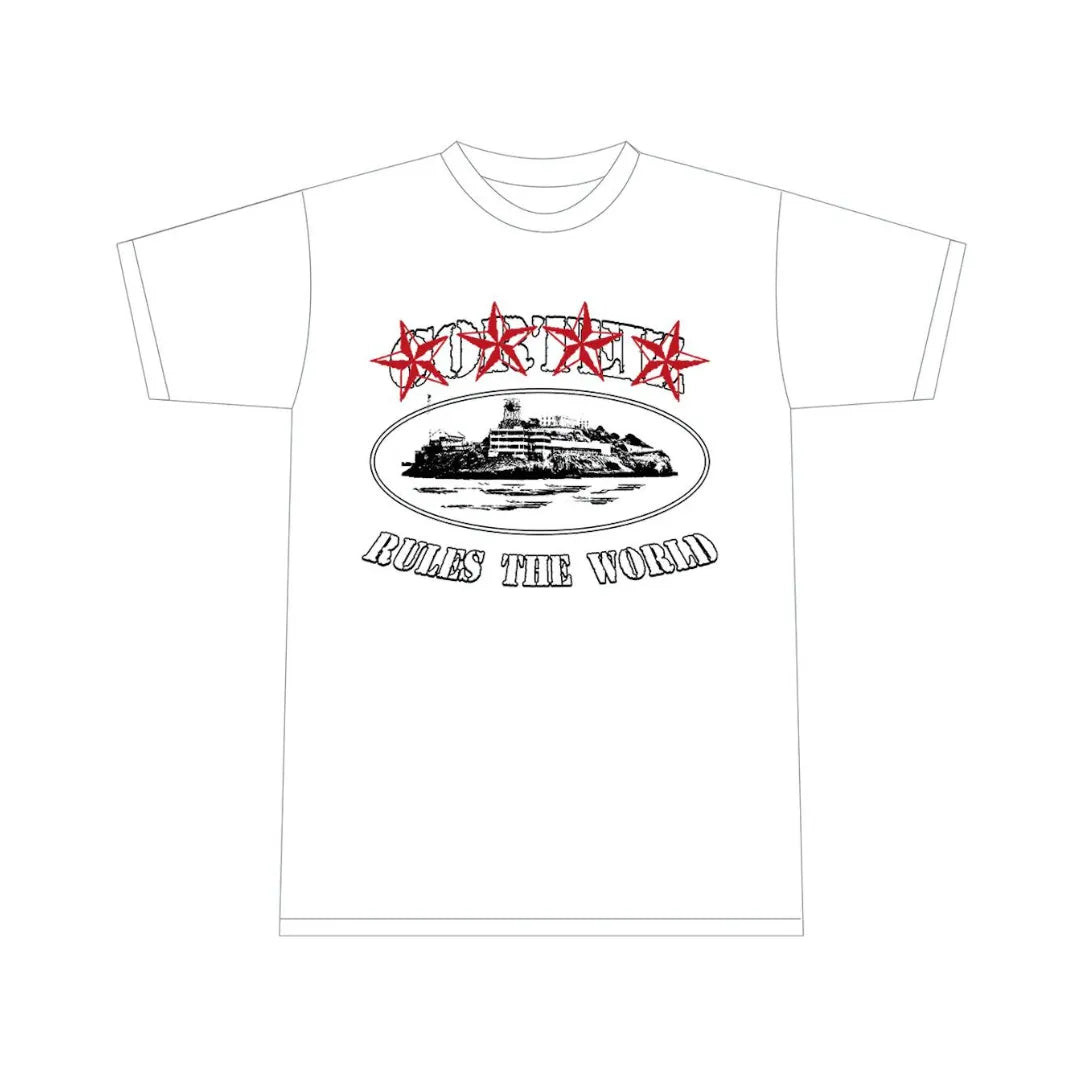 RULES THE WORLD ALLSTARZ WHITE T-SHIRT