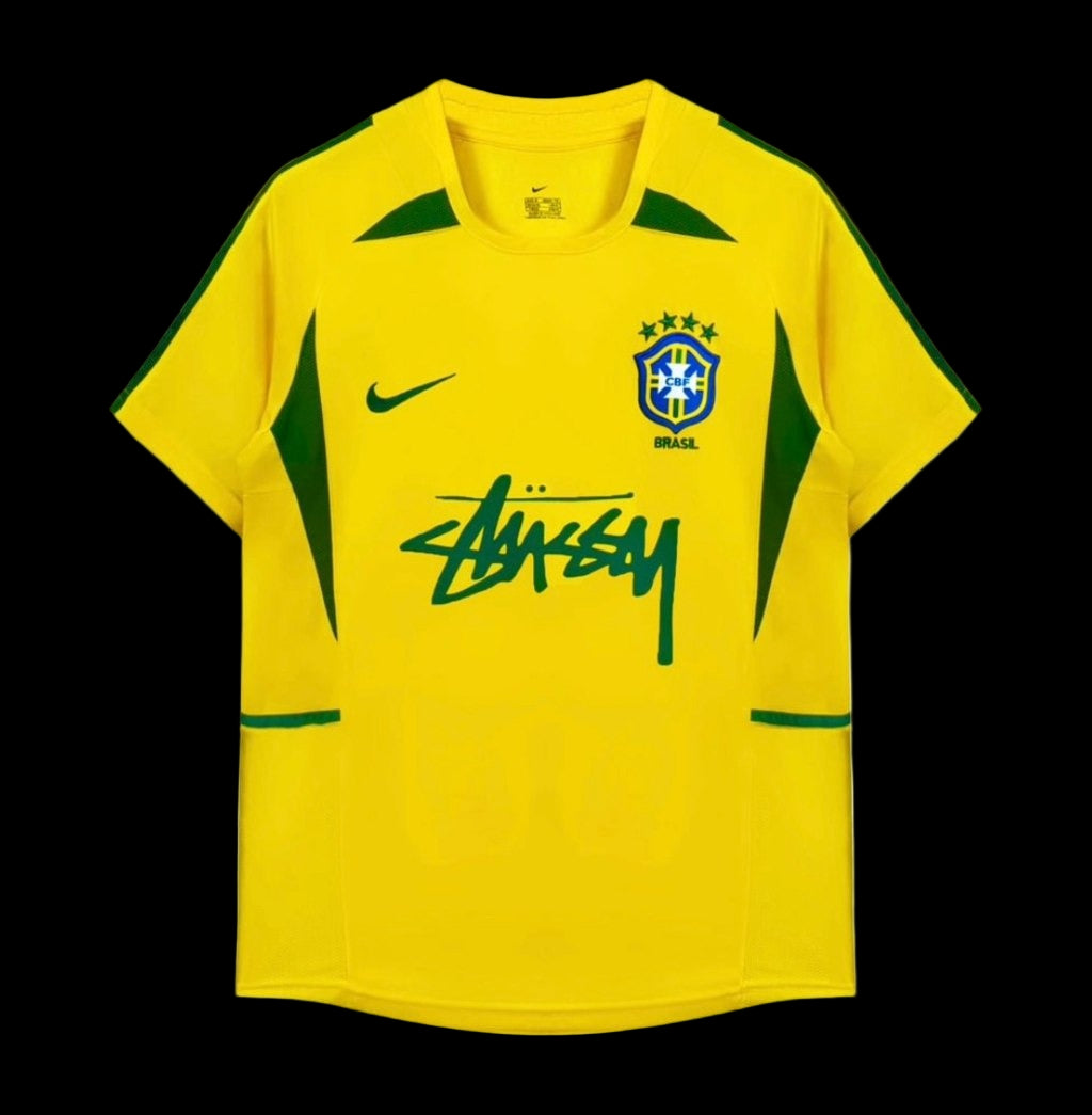CAMISETA BRASIL X STUSSY