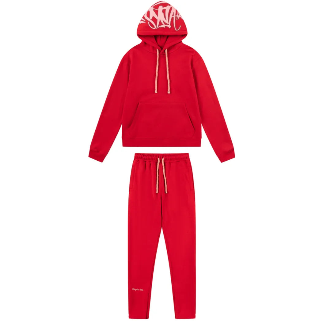 SYNA WORLD LOGO RED TRACKSUIT