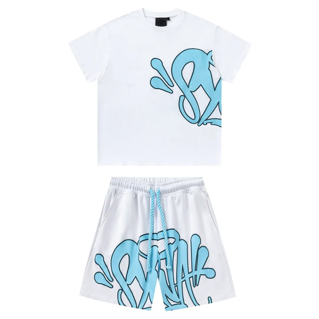 SYNA WORLD WHITE SHORT SET