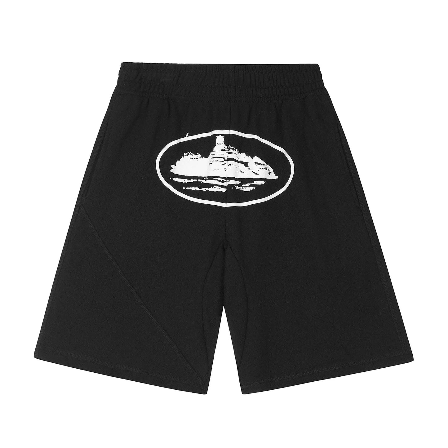 ALCATRAZ BLACK SHORTS