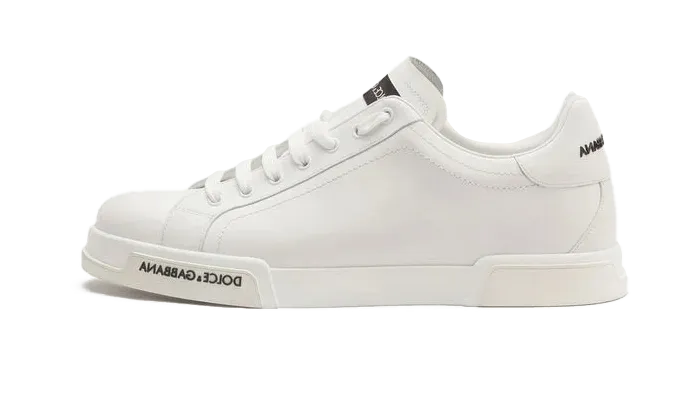 CALFSKIN NAPPPA PORTAFINO SNEAKERS WHITE
