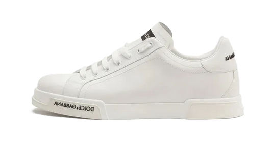 CALFSKIN NAPPPA PORTAFINO SNEAKERS WHITE