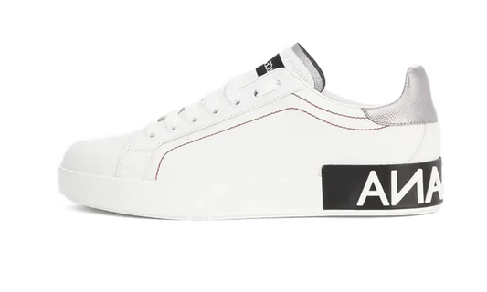 CALFSKIN NAPPPA PORTAFINO SNEAKERS WHITE