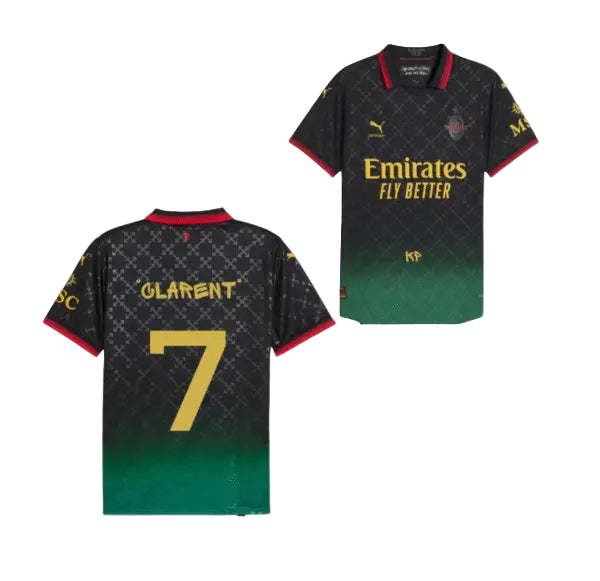 CAMISETA AC MILAN OFF-WHITE X CLARENT