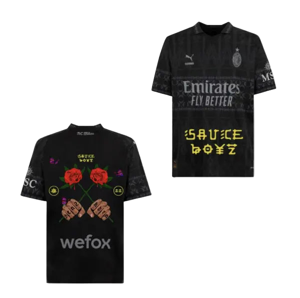 CAMISETA AC MILAN PLEASURES X ELADIO CARRIÓN