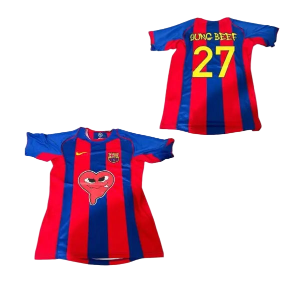 CAMISETA FC BARCELONA X YUNG BEEF
