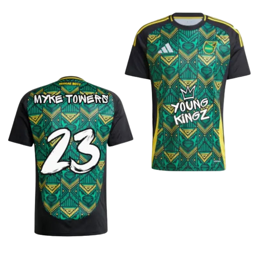 CAMISETA JAMAICA X MYKE TOWERS 2ª EQUIPACIÓN