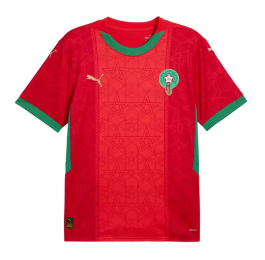 CAMISETA MARRUECOS 1ª EQUIPACIÓN 2025 TALLA NIÑO
