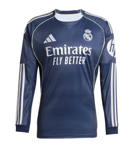 CAMISETA REAL MADRID 25/26 2ª EQUIPACIÓN MANGA LARGA
