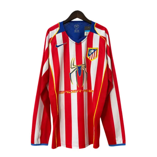 CAMISETA RETRO ATLÉTICO DE MADRID 04/05 SPIDERMAN (MANGA LARGA)