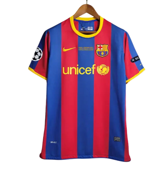 CAMISETA RETRO BARCELONA 10/11 1ª EQUIPACIÓN – EDICIÓN FINAL CHAMPIONS LEAGUE