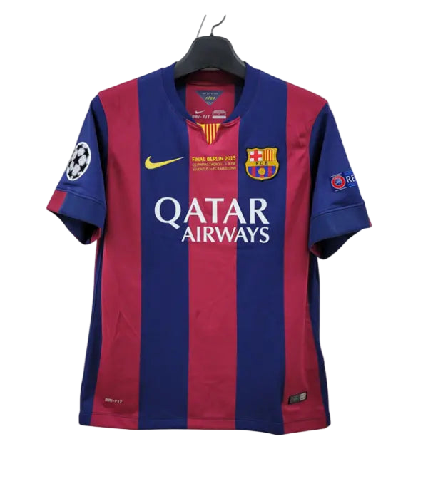 CAMISETA RETRO BARCELONA 14/15 1ª EQUIPACIÓN – EDICIÓN FINAL CHAMPIONS LEAGUE
