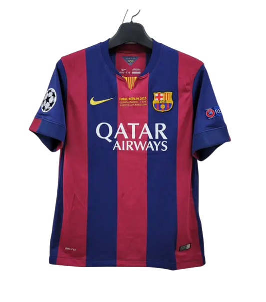 CAMISETA RETRO BARCELONA 14/15 1ª EQUIPACIÓN – EDICIÓN FINAL CHAMPIONS LEAGUE