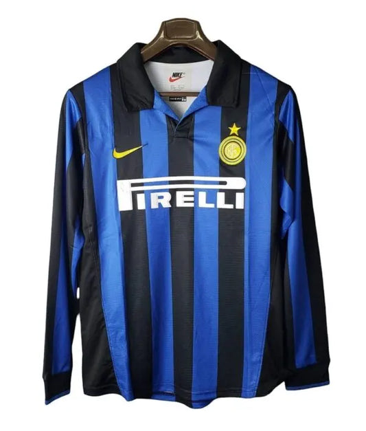 CAMISETA RETRO INTER MILAN 98/99 1ª EQUIPACIÓN MANGA LARGA