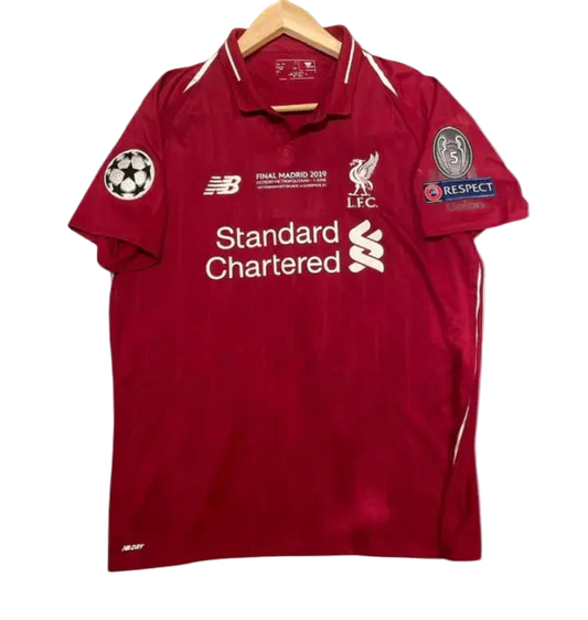 CAMISETA RETRO LIVERPOOL 18/19 – EDICIÓN FINAL CHAMPIONS LEAGUE