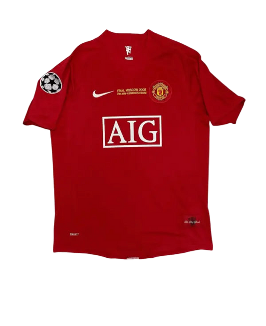 CAMISETA RETRO MANCHESTER UNITED 07/08 – EDICIÓN FINAL CHAMPIONS LEAGUE