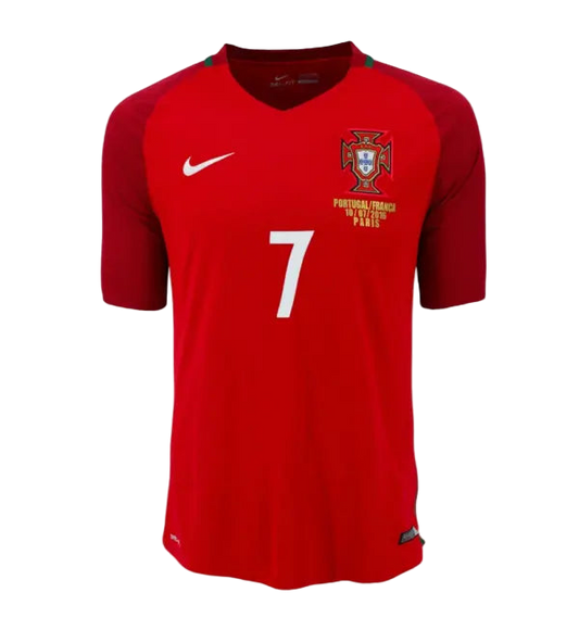 CAMISETA RETRO PORTUGAL 2016 1ª EQUIPACIÓN EDICIÓN FINAL