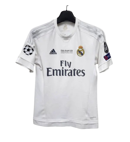 CAMISETA RETRO REAL MADRID 15/16 1ª EQUIPACIÓN – EDICIÓN FINAL CHAMPIONS LEAGUE