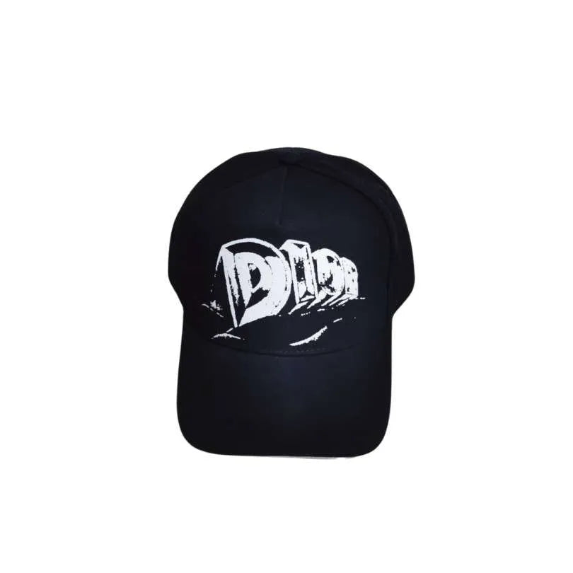 CAP DIOR BLACK ADJUSTABLE LOGO DO057