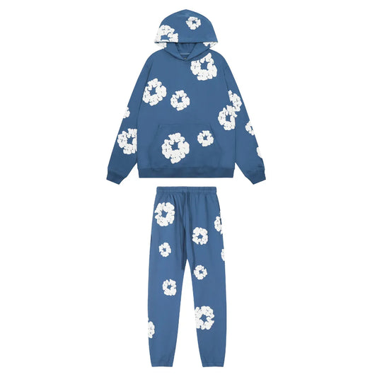 DENIM TRS BLUE TRACKSUIT