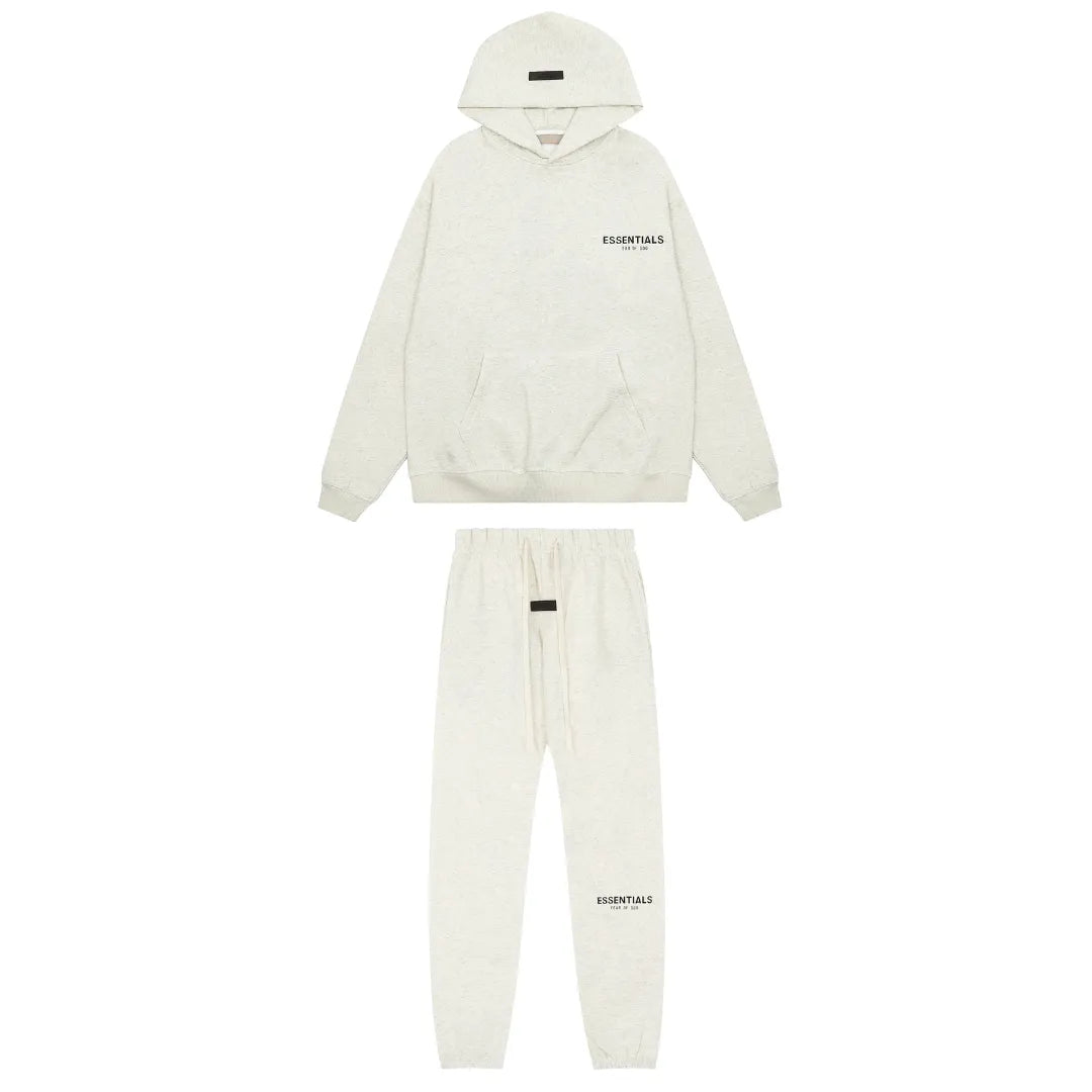 ESSENTIALS FEAR OF GOD WHITE TRACKSUIT