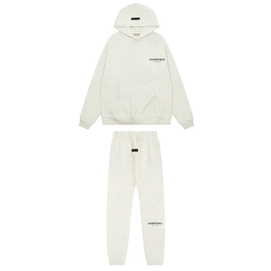 ESSENTIALS FEAR OF GOD WHITE TRACKSUIT