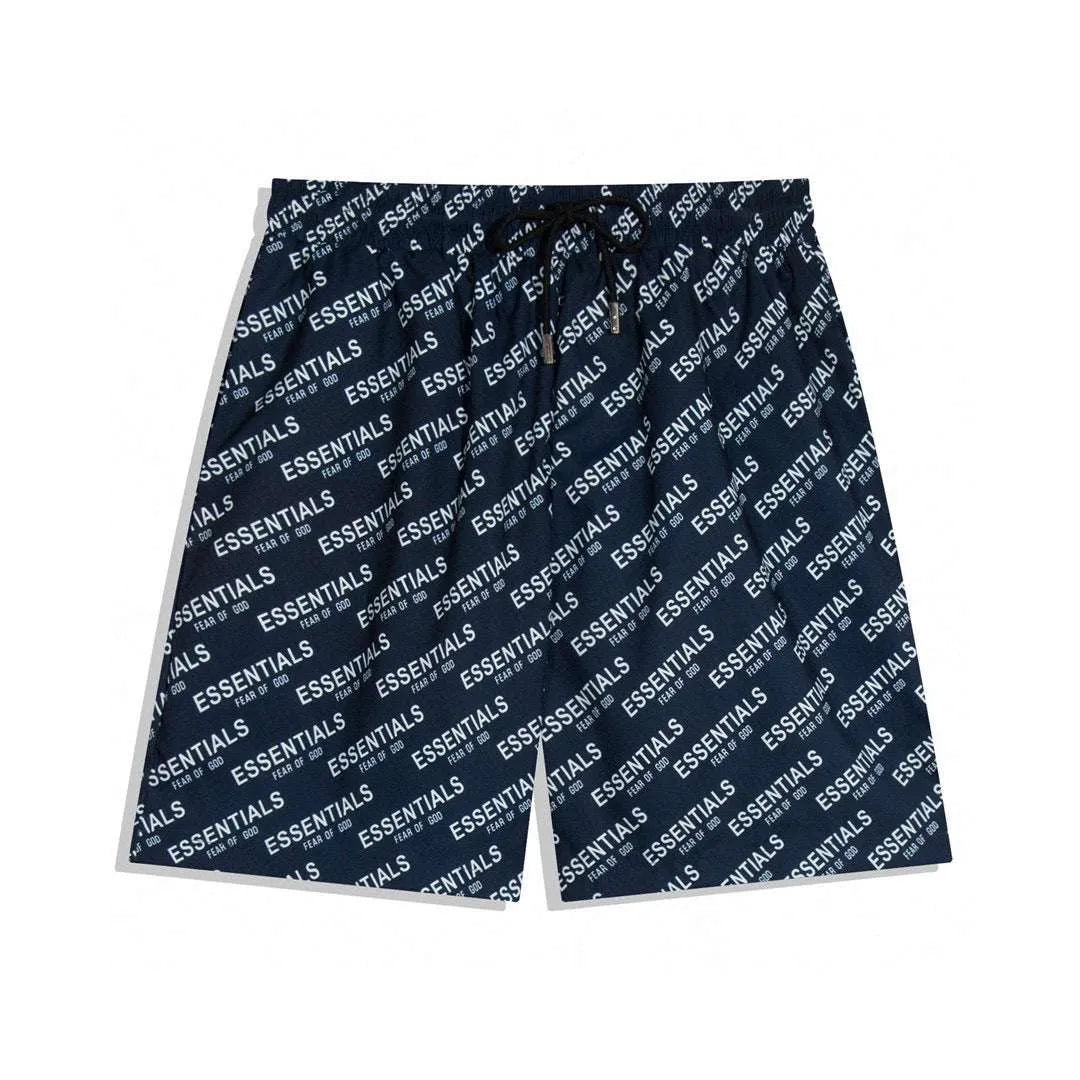 ESSENTIALS NAVY SHORTS