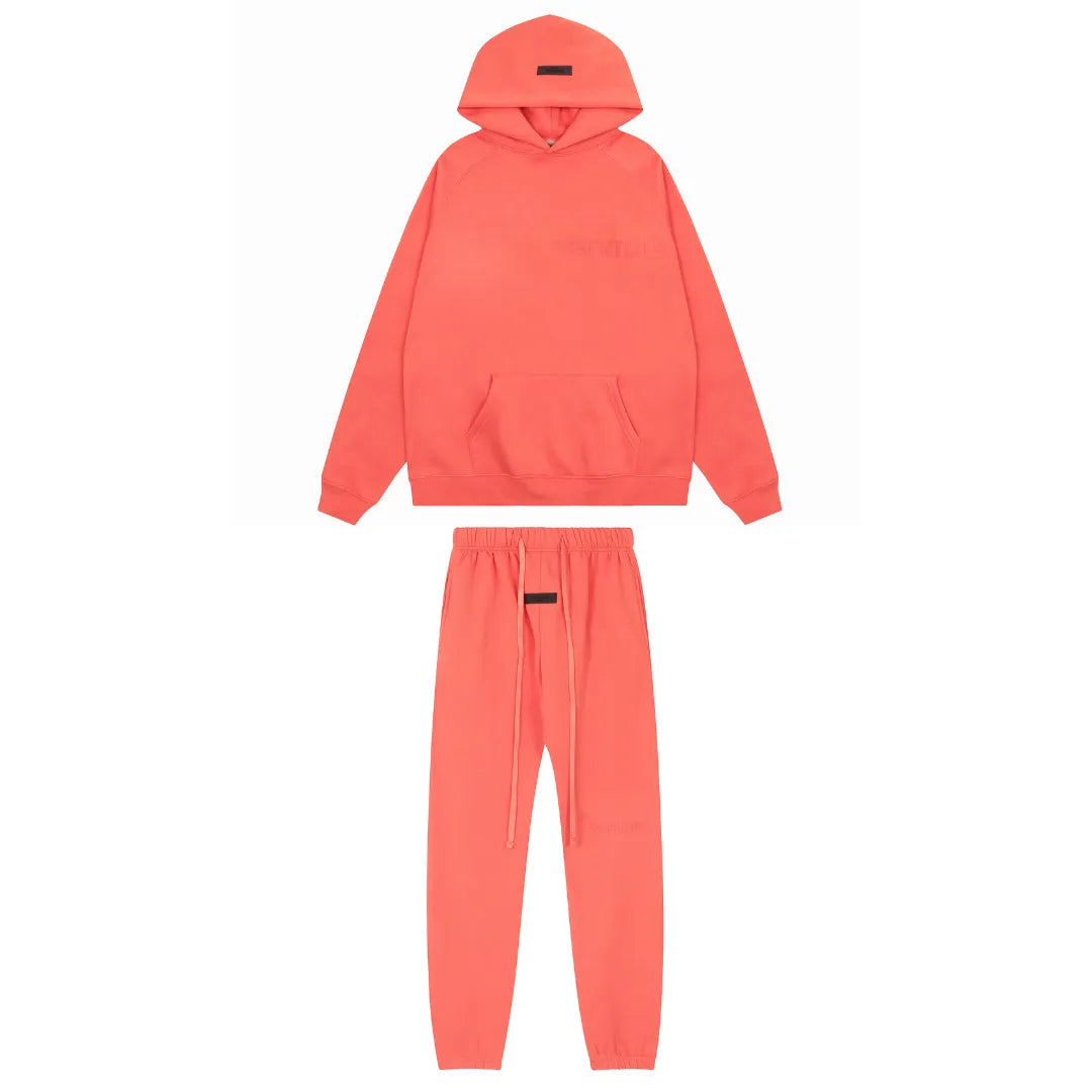 ESSENTIALS ORANGE TRACKSUIT