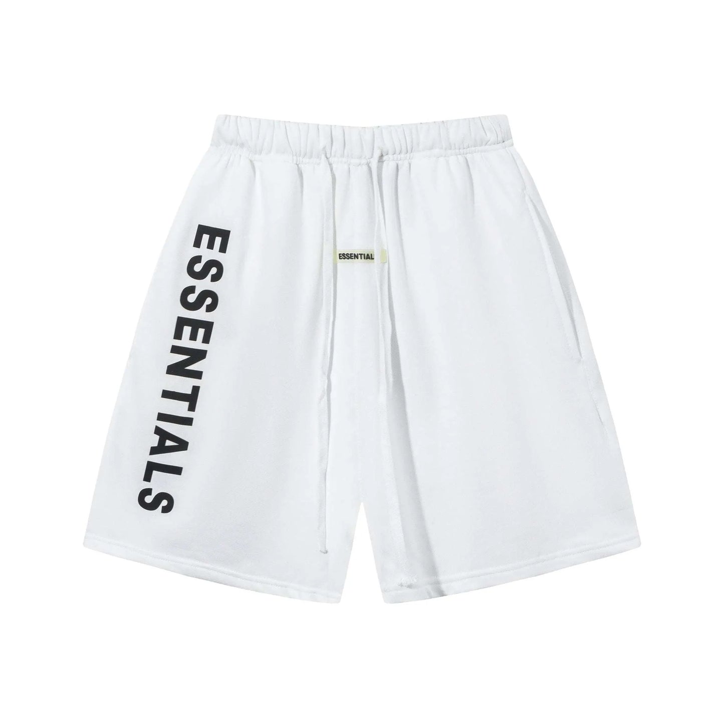 ESSENTIALS WHITE SHORTS