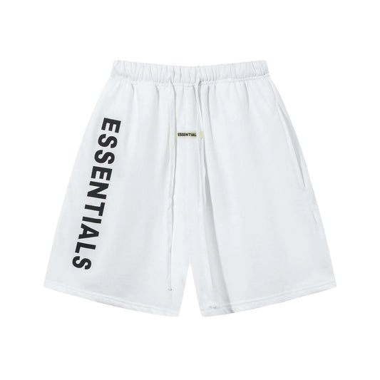 ESSENTIALS WHITE SHORTS