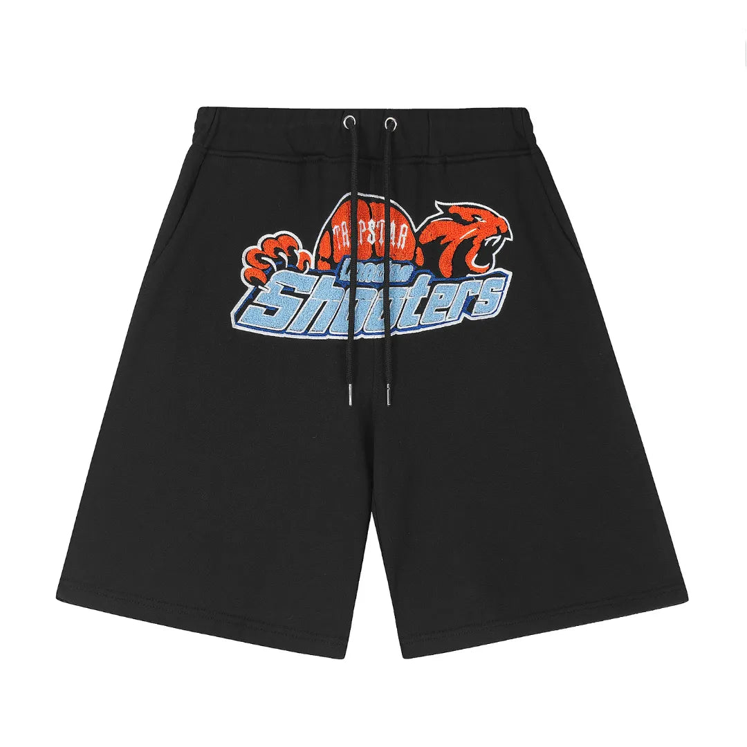 ORANGE SHOOTERS SHORTS