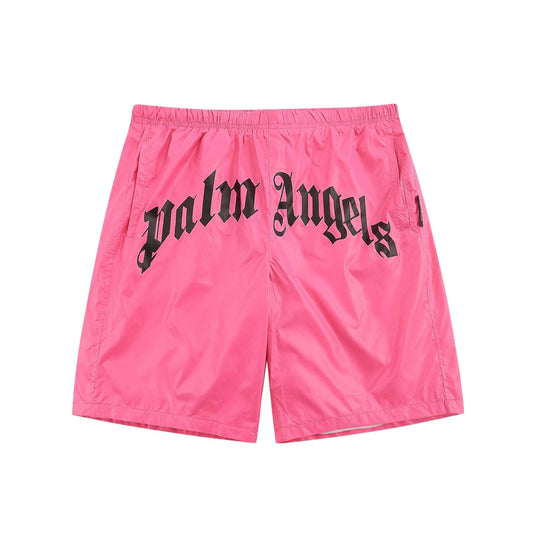 PALM ANGELS LOGO SWIM SHORTS