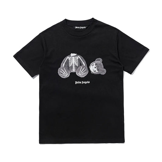 PALM ANGELS SKELETON BEAR T-SHIRT