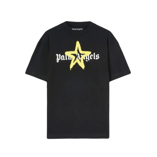 PALM ANGELS STAR SPRAYED T-SHIRT