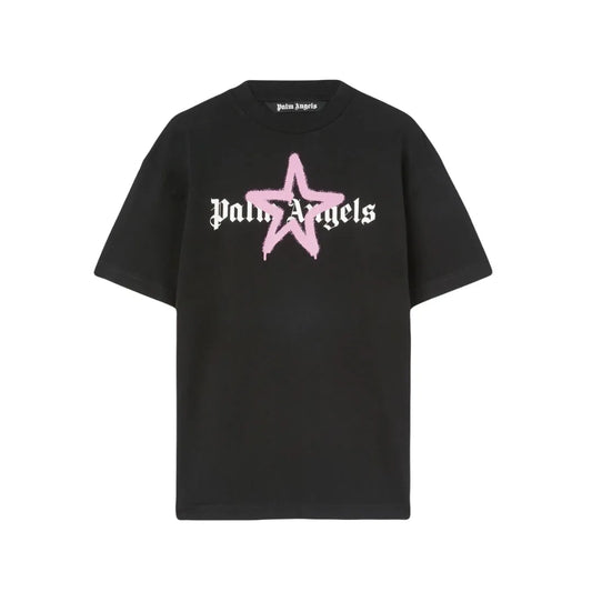 PALM ANGELS STAR SPRAYED T-SHIRT