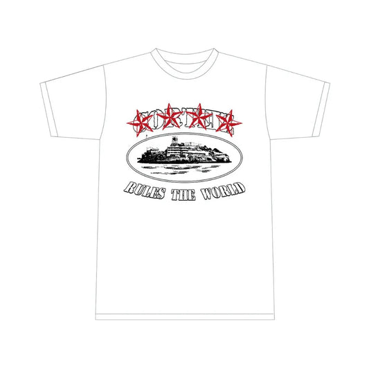 RULES THE WORLD ALLSTARZ WHITE T-SHIRT