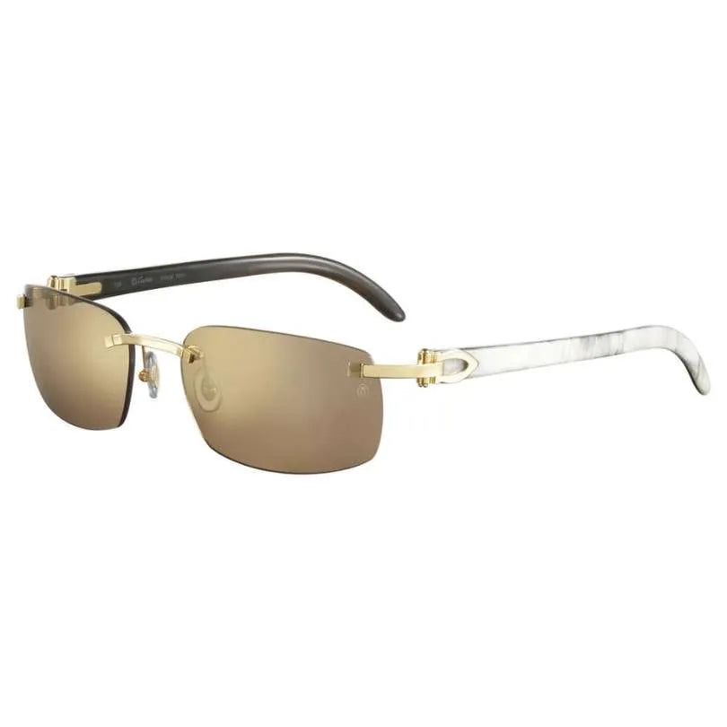 SUNGLASSES CARTIER GOLD CTR005